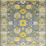 Sophisticated Floral Tiled Composition(Gray)