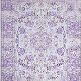 Chic Monochrome Lattice Motif(Purple)