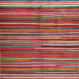 Eclectic Warm Toned Stripes(Red)