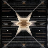 Charming Rustic Stencil Stars(Black)