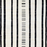 Ultra Soft Area Rug, Non Slip, Stain Resistant, Washable Area Rugs for Living Room, Bedroom, Chic Striped Minimalist Aesthetic(Black)