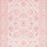Ultra Soft Area Rug, Non Slip, Stain Resistant, Washable Area Rugs for Living Room, Bedroom, Vibrant Fluffy Oval Aesthetic(Pink)