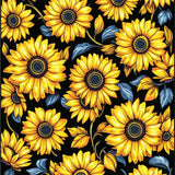 Lush Green and Yellow Harmony(Yellow)