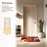 Lively Color Explosion Design(Red)