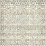 Ultra Soft Area Rug, Non Slip, Stain Resistant, Washable Area Rugs for Living Room, Bedroom, Repetitive Diamond Shapes with Textured Beige Highlights(Beige)