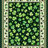Festive Green Shamrock Decor(Green)