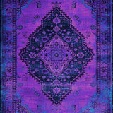 Vintage Floral Overlay Artistry(Purple)