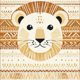 Ultra Soft Area Rug, Non Slip, Stain Resistant, Washable Area Rugs for Living Room, Bedroom, Colorful Scandinavian Animal Patterns(Beige)