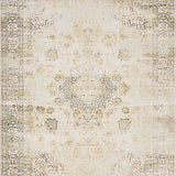 Ultra Soft Area Rug, Non Slip, Stain Resistant, Washable Area Rugs for Living Room, Bedroom, Beige Vintage Style Low Pile Accent(Beige)
