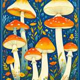 Elegant Shape Arrangement(Blue)