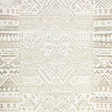 Ultra Soft Area Rug, Non Slip, Stain Resistant, Washable Area Rugs for Living Room, Bedroom, Artisan Crafted Striped Design(Beige)
