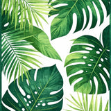 Ultra Soft Area Rug, Non Slip, Stain Resistant, Washable Area Rugs for Living Room, Bedroom, Vibrant Green Botanical Fusion(Green)