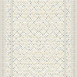 Ultra Soft Area Rug, Non Slip, Stain Resistant, Washable Area Rugs for Living Room, Bedroom, Symmetry Beige Indoor Geometric(Beige)