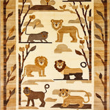 Charming Jungle Themed Decor(Beige)