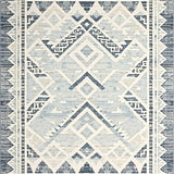 Contemporary Neutral Geometric Elements(Blue)