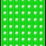 Lucky Clover Modern Aesthetic Touch(Green)