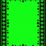 Elegant Green Checkered Design(Green)