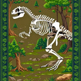 Educational Historic Fossil Design(Green)