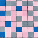 Ultra Soft Area Rug, Non Slip, Stain Resistant, Washable Area Rugs for Living Room, Bedroom, Playful Interactive Hopscotch Aesthetic(Pink)