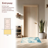 Chic Contemporary Plush Textured(Blue)