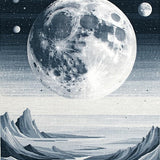 Chic Abstract Cosmic(Gray)