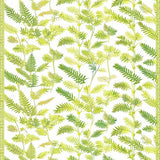 Ultra Soft Area Rug, Non Slip, Stain Resistant, Washable Area Rugs for Living Room, Bedroom, Lush Botanical Leaf Motif(White)