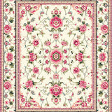 Whimsical Colorful Botanical(Beige)