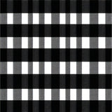Chic Monochrome Geometric Print(Black)