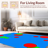 Dynamic Multi Color Play Surface(Blue)