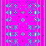 Ultra Soft Area Rug, Non Slip, Stain Resistant, Washable Area Rugs for Living Room, Bedroom, Enchanting Colorful Lattice Wonderland(Pink)