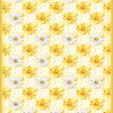 Ultra Soft Area Rug, Non Slip, Stain Resistant, Washable Area Rugs for Living Room, Bedroom, Vibrant Flower Design with Rustic Appeal(Yellow)