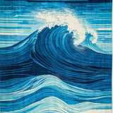 Vibrant Oceanic Color Splash(Blue)