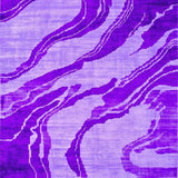 Ultra Soft Area Rug, Non Slip, Stain Resistant, Washable Area Rugs for Living Room, Bedroom, Trendy Soft Textured Expression(Purple)