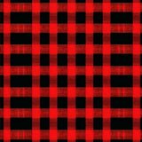 Festive Red and Black Geometric Style(Red)