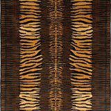 Ultra Soft Area Rug, Non Slip, Stain Resistant, Washable Area Rugs for Living Room, Bedroom, Luxurious Multicolor Animal Fusion(Brown)