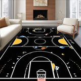 Energetic Geometric Ball Illustration(Black)