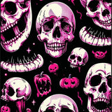 Ultra Soft Area Rug, Non Slip, Stain Resistant, Washable Area Rugs for Living Room, Bedroom, Gothic Humor Inspired Floor Art(Pink)