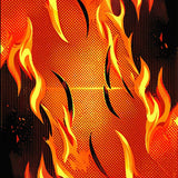 Ultra Soft Area Rug, Non Slip, Stain Resistant, Washable Area Rugs for Living Room, Bedroom, Dynamic Flame Abstract Artwork(Orange)