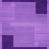 Ultra Soft Area Rug, Non Slip, Stain Resistant, Washable Area Rugs for Living Room, Bedroom, Trendy Textured Colorful Haven(Purple)