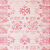 Ultra Soft Area Rug, Non Slip, Stain Resistant, Washable Area Rugs for Living Room, Bedroom, Enchanting Dreamy Floral Motifs(Pink)