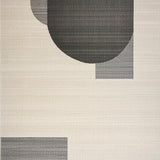Ultra Soft Area Rug, Non Slip, Stain Resistant, Washable Area Rugs for Living Room, Bedroom, Inviting Cozy Tiled Composition(Gray)