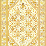 Cozy Warm Neutral Medallion Style(Beige)