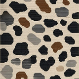 Ultra Soft Area Rug, Non Slip, Stain Resistant, Washable Area Rugs for Living Room, Bedroom, Unique Soft Toned Animal Aesthetic(Beige)