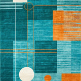 Artistic Layered Color Arrangement(Blue)