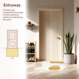 Ultra Soft Area Rug, Non Slip, Stain Resistant, Washable Area Rugs for Living Room, Bedroom, Abstract Beige Harmony Non Slip Artistic Versatile(Beige)
