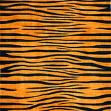 Ultra Soft Area Rug, Non Slip, Stain Resistant, Washable Area Rugs for Living Room, Bedroom, Rustic Dark Brown Tiger Print(Orange)