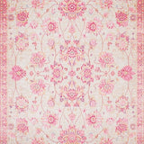 Bright Floral Medallion Accent(Pink)