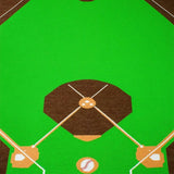 Dynamic Green and Brown Sports Motif(Green)