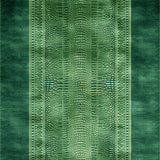 Lively Creature Themed Bathroom Elegance(Green)