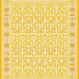 Ultra Soft Area Rug, Non Slip, Stain Resistant, Washable Area Rugs for Living Room, Bedroom, Luxurious Warm Tones Composition(Yellow)